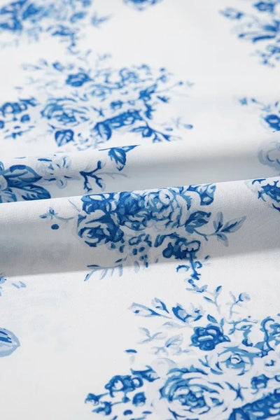 Split Asymmetrical Ruffled Printed Skirt - Style Chic Couture