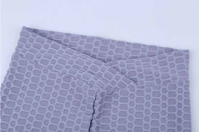 High-Waist Yoga Leggings - Stretch Knit Workout Pants