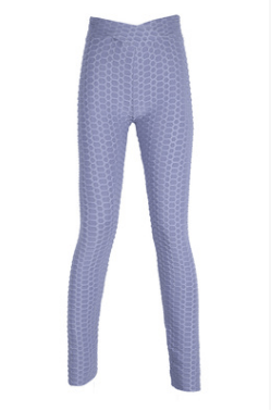 High-Waist Yoga Leggings - Stretch Knit Workout Pants