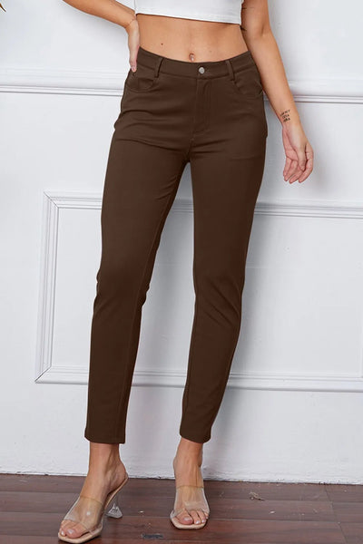 StretchyStitch Pants by Basic Bae - Style Chic Couture