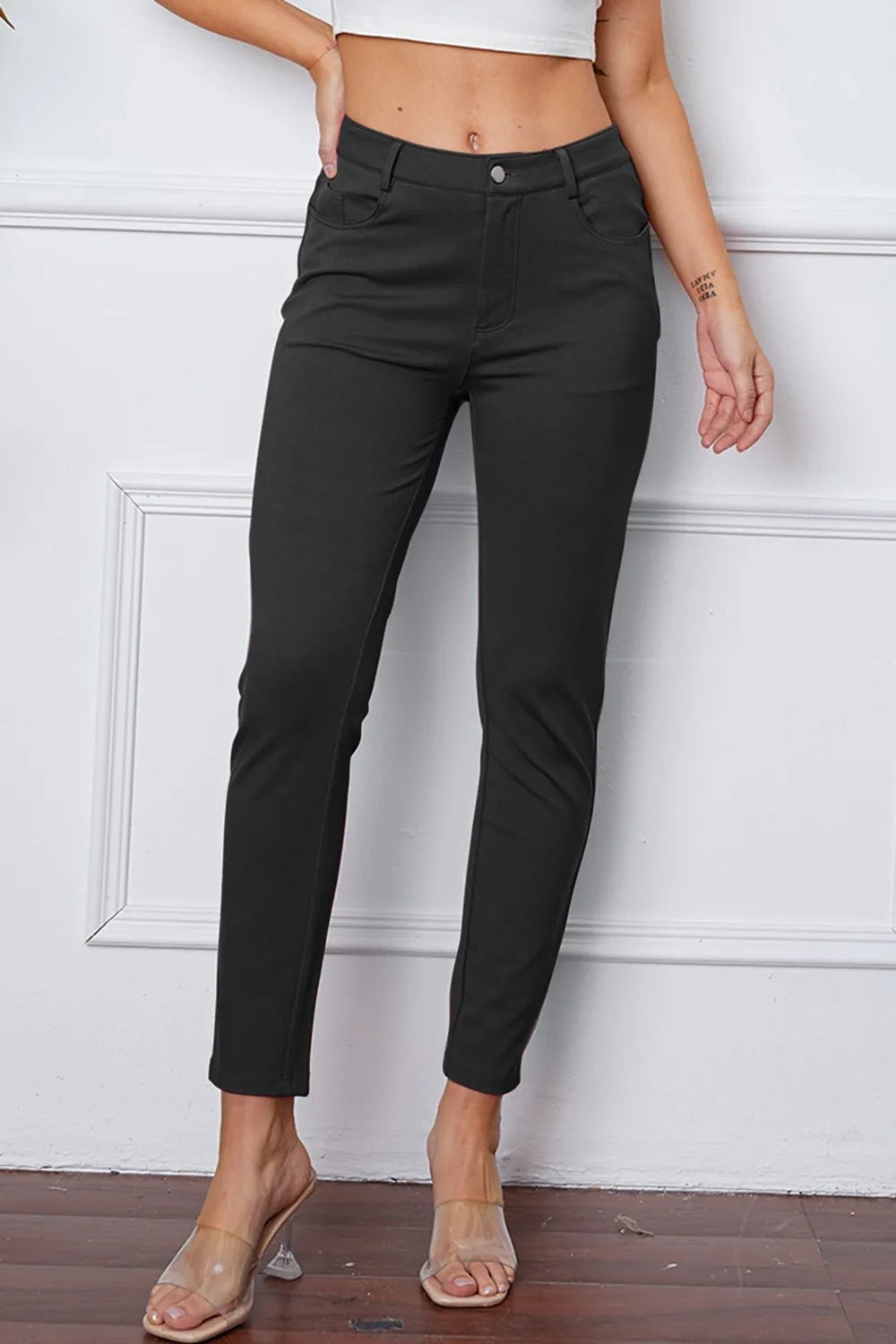 StretchyStitch Pants by Basic Bae - Style Chic Couture