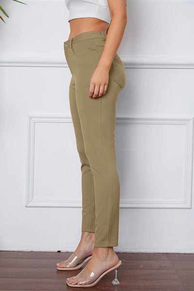 StretchyStitch Pants by Basic Bae - Style Chic Couture