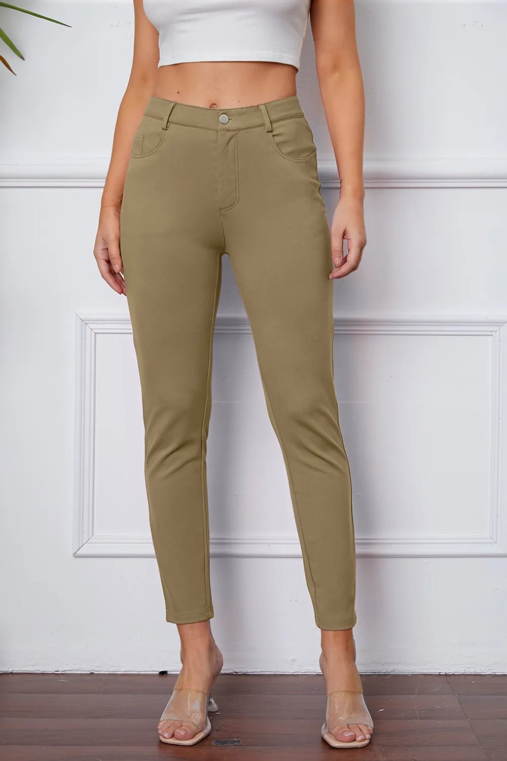 StretchyStitch Pants by Basic Bae - Style Chic Couture