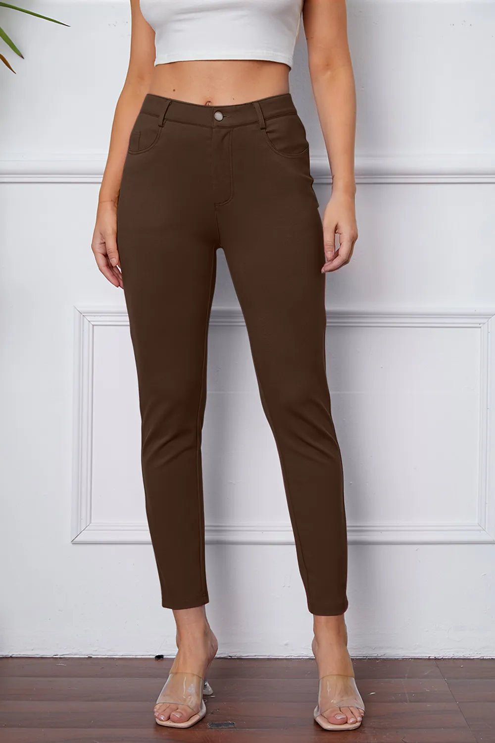 StretchyStitch Pants by Basic Bae - Style Chic Couture