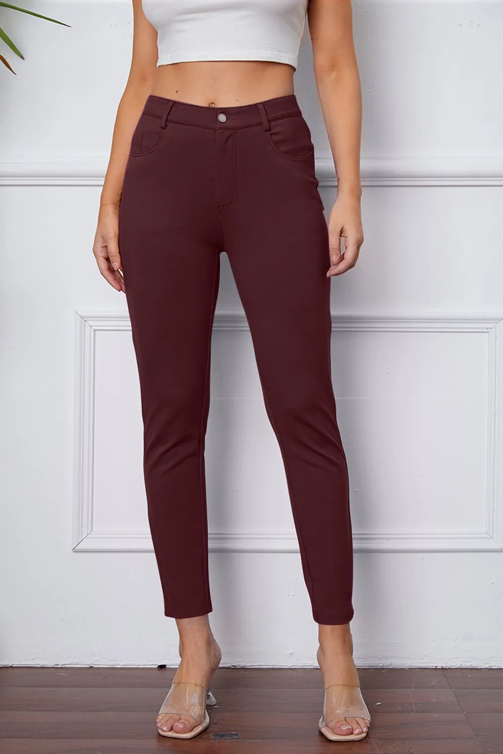 StretchyStitch Pants by Basic Bae - Style Chic Couture