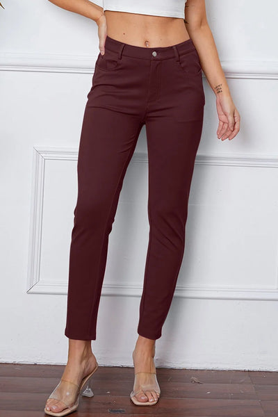 StretchyStitch Pants by Basic Bae - Style Chic Couture
