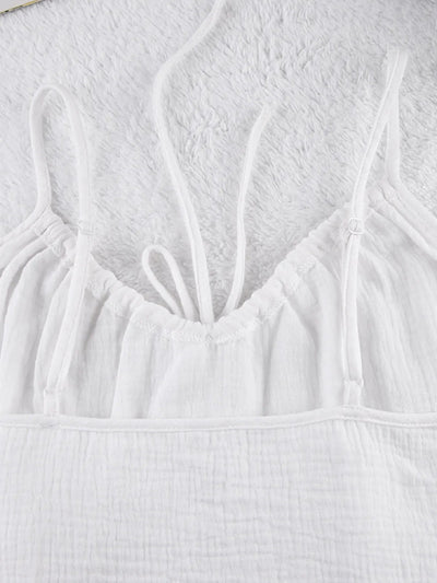 Tie Front Cami & Shorts Lounge Set