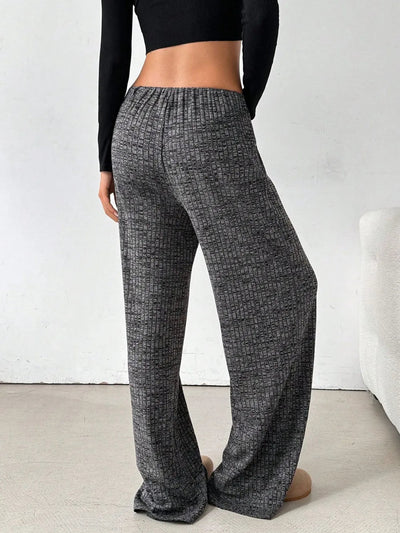 Tied Striped Wide Leg Pants - Style Chic Couture