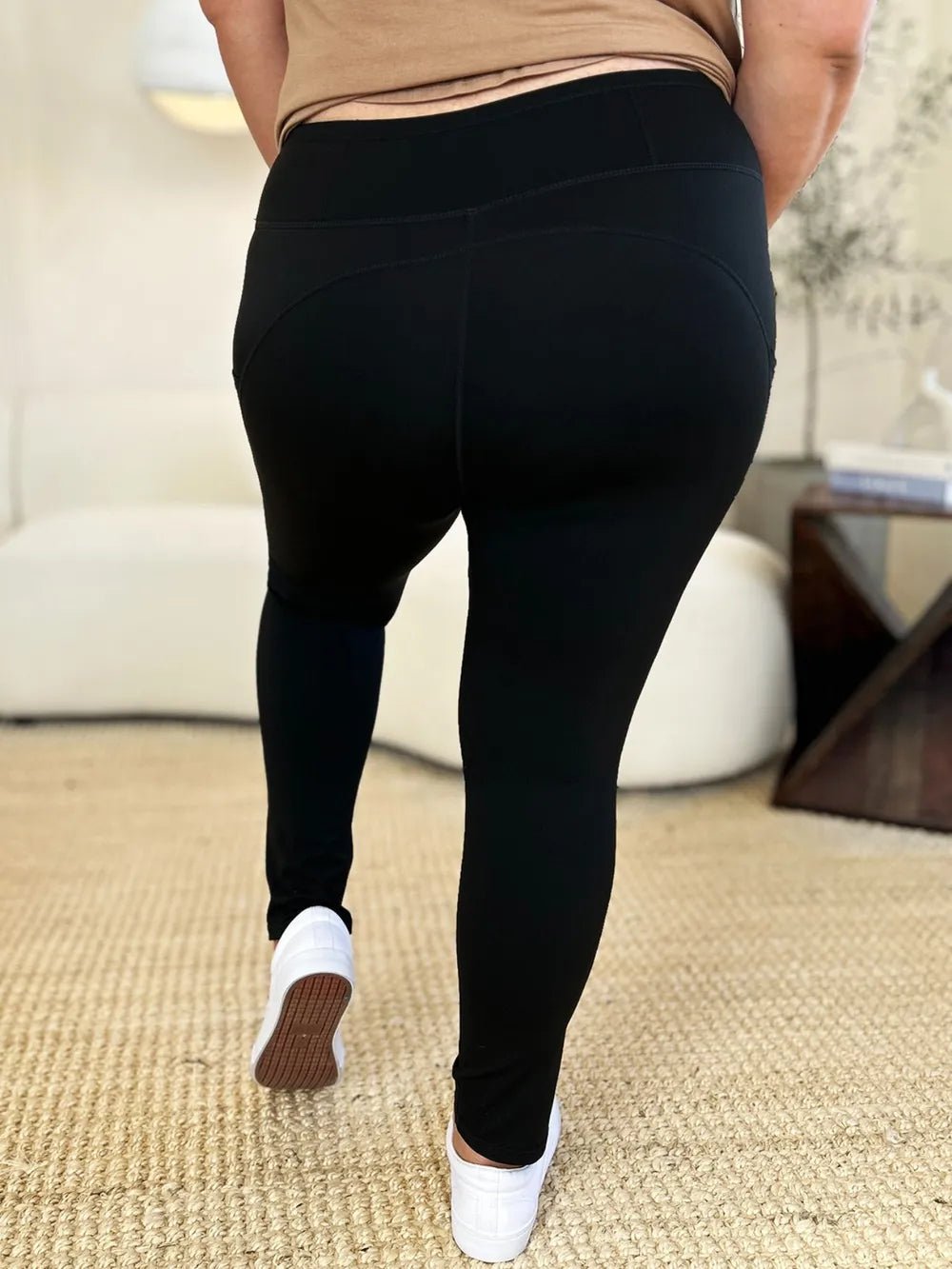 Wide Waistband Sports Leggings - Style Chic Couture
