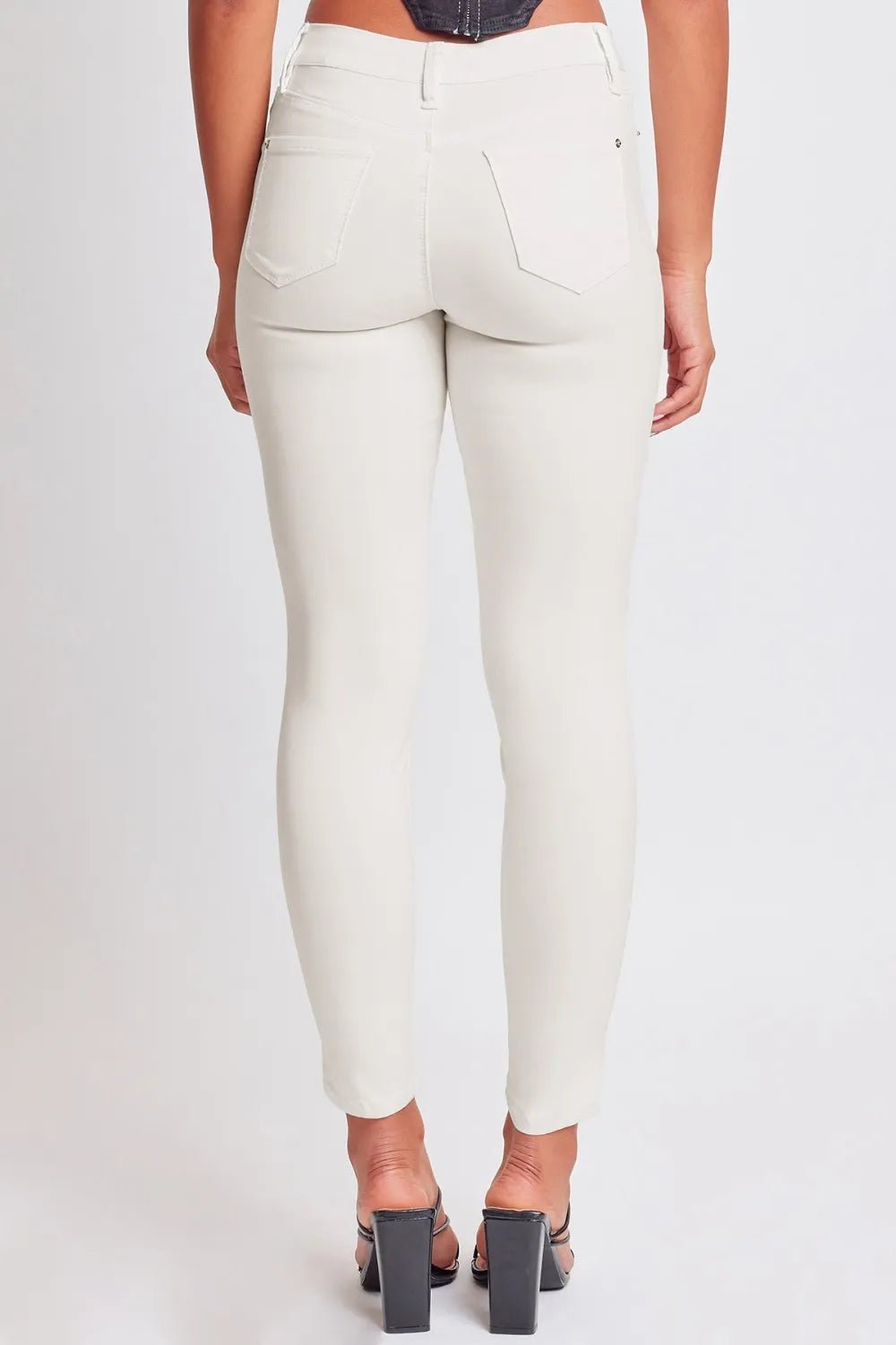YMI Jeanswear Hyperstretch Mid - Rise Skinny Jeans - Style Chic Couture